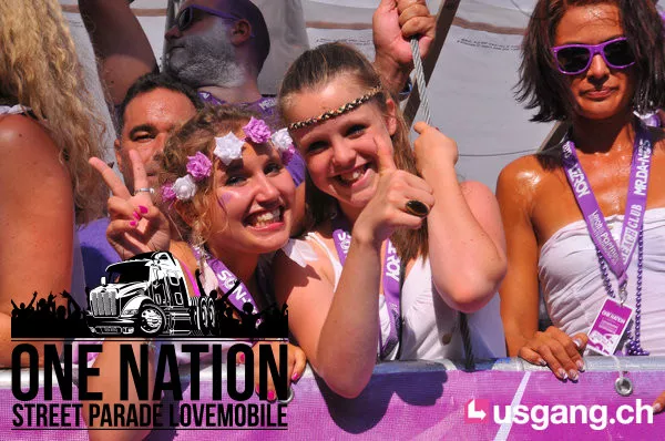 One Nation - Street Parade Lovemobile - 2013 - One Nation