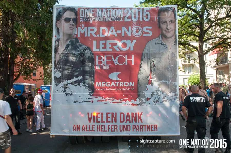 One Nation - Street Parade Lovemobile - 2015 - One Nation