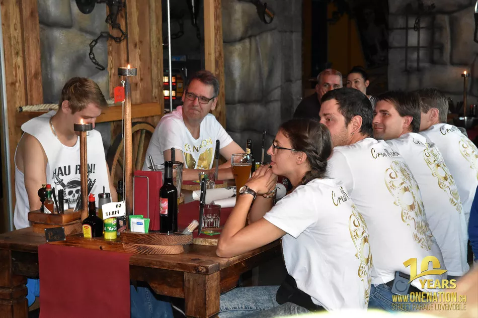 One Nation - Street Parade Lovemobile - 2017 - Abschlussessen