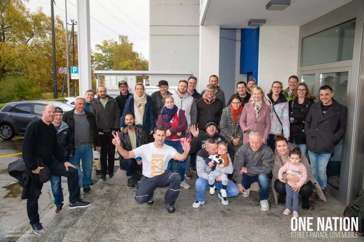 One Nation - Street Parade Lovemobile - 2023 - Teamevent